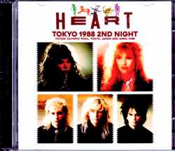 Heart ハート/Tokyo,Japan 4.2.1988