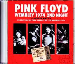 Pink Floyd ピンク・フロイド/London,UK 11.15.1974 4Source Matrix