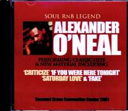 Alexander O'Neal アレキサンダー・オニール/FL,USA 2001