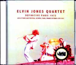 Elvin Jones Quartet,Dave Liebman エルヴィン・ジョーンズ デイヴ・リーブマン/France 1972