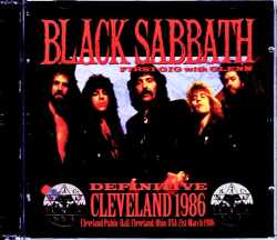 Black Sabbath ブラック・サバス/OH,USA 1986 Upgrade