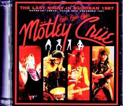 Motley Crue モトリー・クルー/Tokyo,Japan 12.18.1987