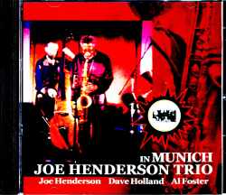 Joe Henderson Trio ジョー・ヘンダーソン/Germany 1993