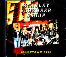 McAuley Schenker Group マッコリー・シェンカー・グループ/PA,USA 1990