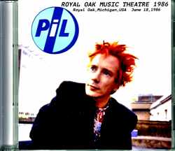 P.I.L. Public Image Ltd. パブリック・イメージ・リミテッド/MI,USA 1986