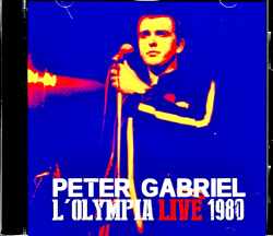 Peter Gabriel ピーター・ガブリエル/France 1980