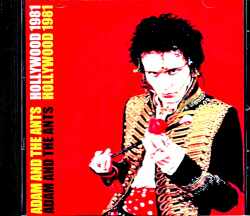 Adam and the Ants アダム・ジ・アンツ/CA,USA 1981 Complete