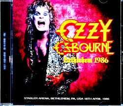 Ozzy Osbourne オジー・オズボーン/PA,USA 1986