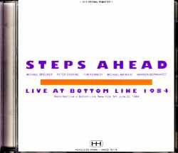 Steps Ahead Michael Brecker,Mike Mainieri ステップス・アヘッド/NY,USA 6.20.1984 Early Show