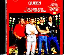 Queen クィーン/サンディエゴ公演 1980年 CA,USA 7.5.1980