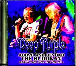 Deep Purple ディープ・パープル/Tokyo,Japan 4.12.2014 Complete