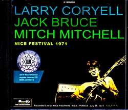 Larry Coryell,Jack Bruce,Mitch Mitchell ラリー・コリエル ジャック・ブルース/France 1971