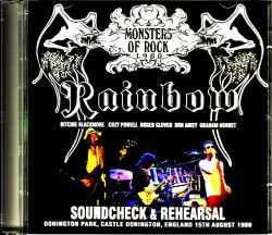 Rainbow レインボー/England,UK 1980 Soundcheck & Rehearsal