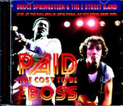 Bruce Springsteen & the E Street Band ブルース・スプリングスティーン/NY,USA 11.4.1976 Upgrade