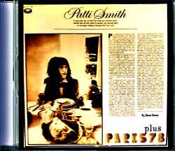 Patti Smith Group パティ・スミス/France 1978 & more Remastered