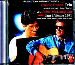 Chick Corea Trio John McLaughlin チック・コリア ジョン・マクラフリン/France 1991
