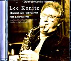 Lee Konitz リー・コニッツ/Canada 1985 & more