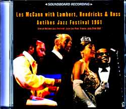 Les McCann Lambert,Hendricks & Ross レス・マッキャン ランバート,ヘンドリックス・アンド・ロス/France 1961 Complete