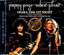 Jimmy Page,Robert Plant ジミー・ペイジ ロバート・プラント/Osaka,Japan 2.15.1996 DAT Master