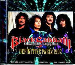 Black Sabbath ブラック・サバス/France 1992 Upgrade