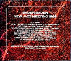 Various Artists Kenny Wheeler,Lester Bpwie John Surman ケニー・ホイラー ジョン・サーマン/Baden - Baden Germany 1969