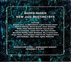 Various Artists Philip Catherine,Zbigniew Seifert,John Marshall フィリップ・カテリーン ズビグニュフ・ザイフェルト/Baden - Baden Germany 1973