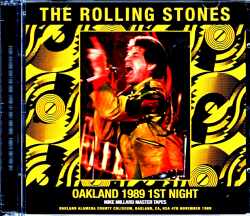 Rolling Stones ローリング・ストーンズ/CA,USA 11.4.1989 Mike Millard Master Tapes