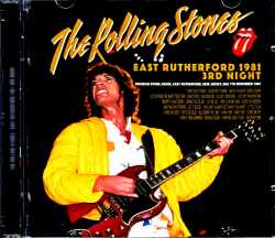 Rolling Stones ローリング・ストーンズ/NJ,USA 11.7.1981 Remastered