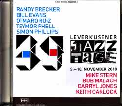 Randy Brecker Bill Evans Simon Phillips Mike Stern ランディ・ブレッカー マイク・スターン/Germany 2018 Complete