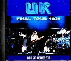 UK John Wetton,Eddie Jobson,Terry Bozzio エディ・ジョブソン ジョン・ウェットン テリー・ボジオ/TX,USA 1979
