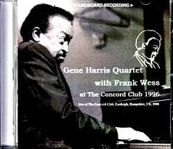 Gene Harris Quartet Frank Wess ジーン・ハリス フランク・ウェス/England,UK 1996