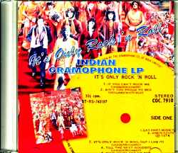 Rolling Stones ローリング・ストーンズ/It's Only Rock 'N Roll Original Indian Gramophone LP Matrix