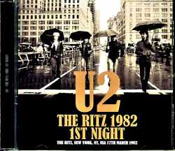 U2 ユーツー/NY,USA 3.17.1982