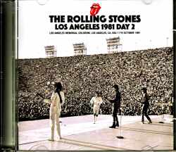 Rolling Stones ローリング・ストーンズ/CA,USA 10.11.1981 1st Generation Tape