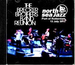 Brecker Brothers Band Reunion ブレッカー・ブラザーズ/Netherlands 2013