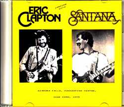 Eric Clapton Santana エリック・クラプトン サンタナ/NY,USA 1975 Original Bootleg LP Edition