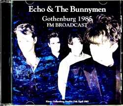 Echo & the Bunnymen エコー・アンド・ザ・バニーメン/Sweden 1985