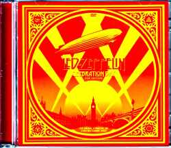 Led Zeppelin レッド・ツェッペリン/祭典の日（奇跡のライヴ）ファンエディション London,UK 2007 Complete Show