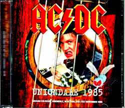 AC/DC エイシー・ディーシー/NY,USA 1985