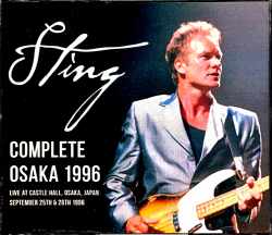Sting スティング/Osaka,Japan 1996 2Days Complete