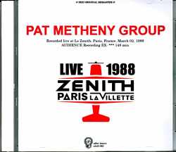 Pat Metheny Group Lyle Mays パット・メセニー ライル・メイズ/France 1988 Complete