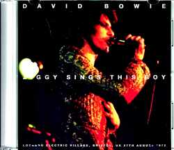 David Bowie デヴィッド・ボウイ/England,UK 8.27.1972