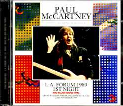 Paul McCartney ポール・マッカートニー/CA,USA 11.23.1989 Mike Millard Master Tapes