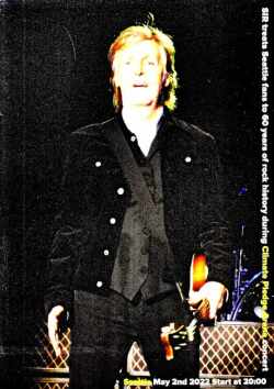 Paul McCartney ポール・マッカートニー/WA,USA 5.2.2022 Complete Show & DJ Set