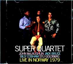 Super Quartet John McLaughlin,Jack Bruce,Billy Cobham ジョン・マクラフリン/Norway 1979