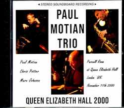 Paul Motian Trio ポール・モチアン/London,UK 2000