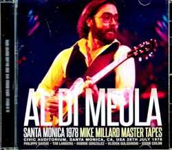 Al Di Meola アル・ディ・メオラ/CA,USA 1978 Mike Millard Master Tapes