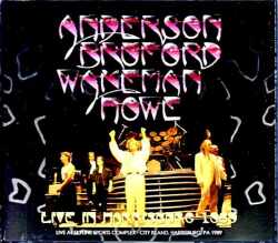 Anderson Bruford Wakeman Howe ex Yes イエス アンダーソン・ブラフォード・ウェイクマン・ハウ/PA,USA 1989