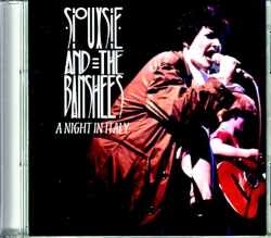 Siouxsie and the Banshees スージー・アンド・ザ・バンシーズ/Italy 1985