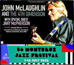 John McLaughlin and the 4th Dimention Jany McPherson ジョン・マクラフリン/Switzerland 202 S & V
